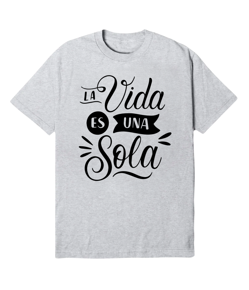 Polera - La vida es una sola