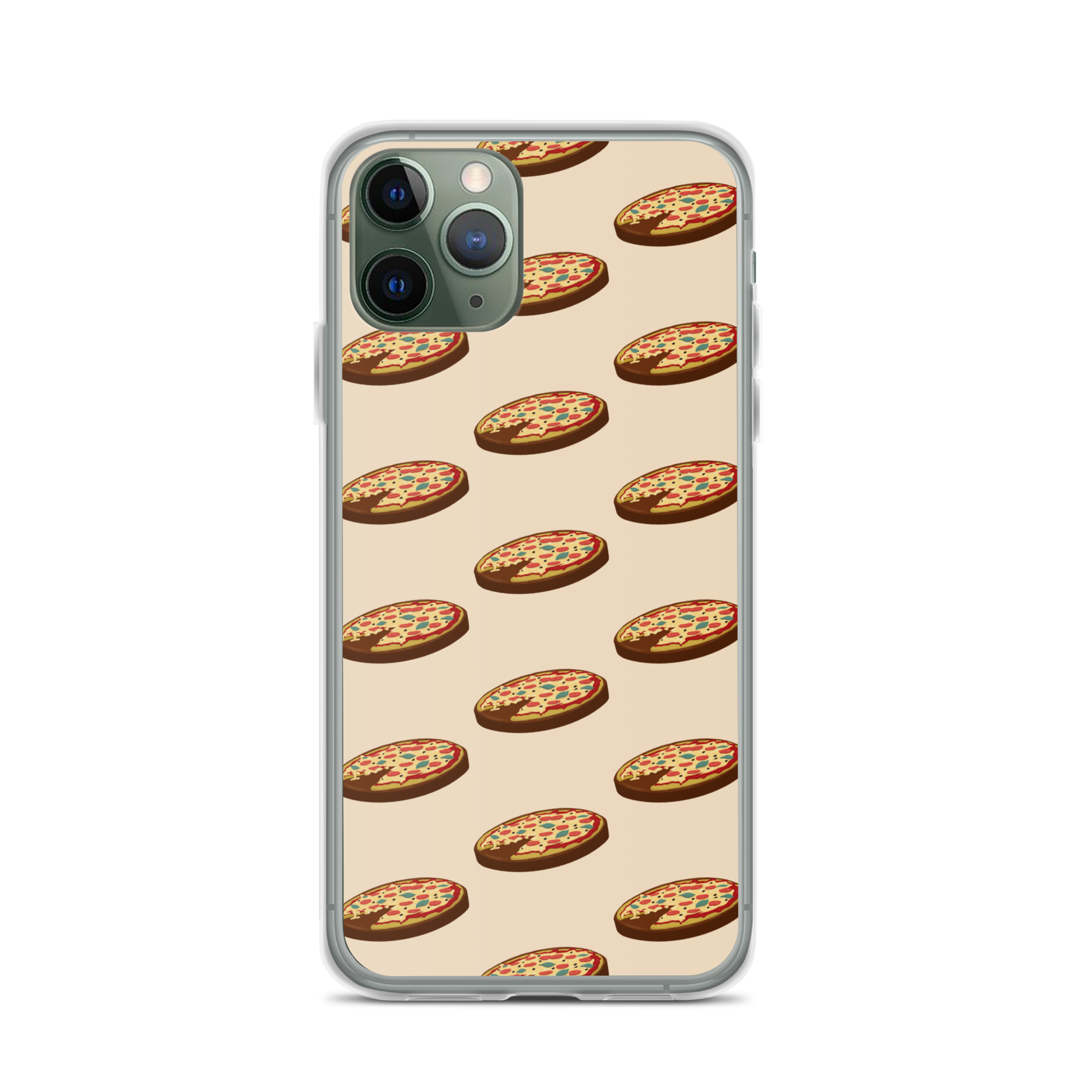 Carcasa transparente iPhone® Pizza Cool