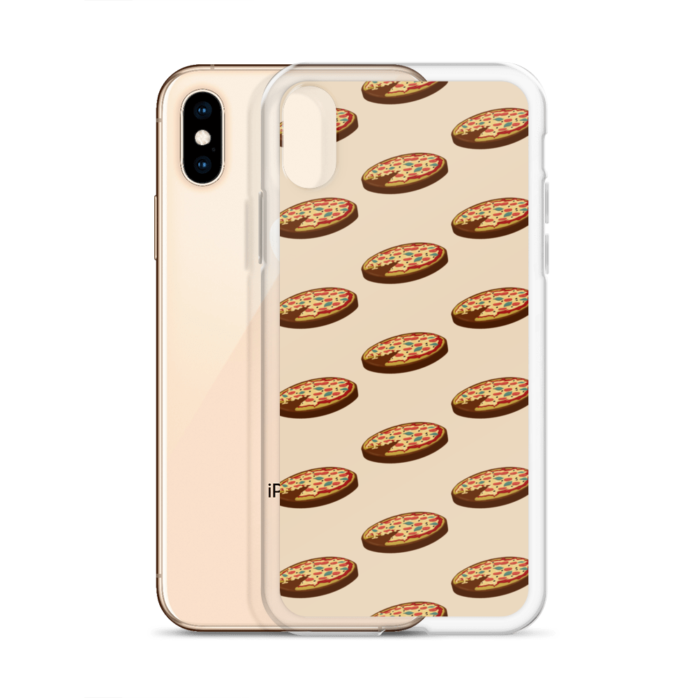 Carcasa transparente iPhone® Pizza Cool