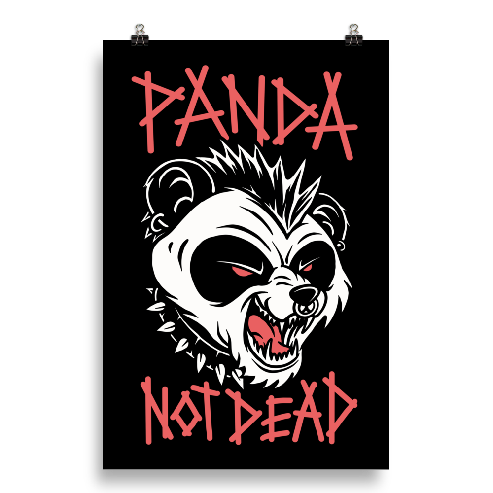 Póster Panda Not Dead