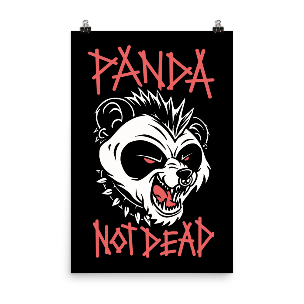 Póster Panda Not Dead