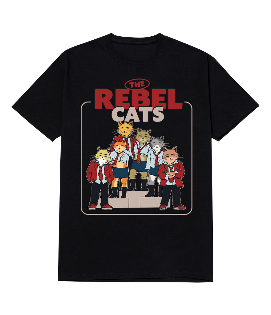 Polera - The Rebel Cats! 🐱