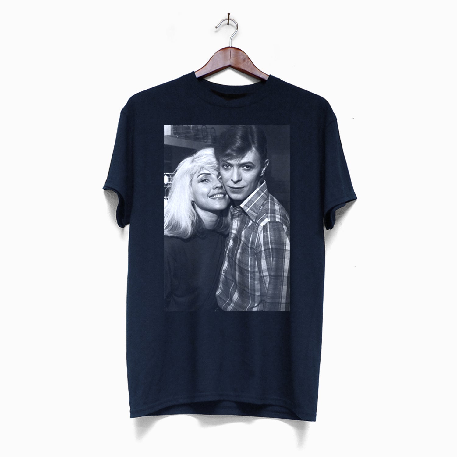 Polera - Debbie Harry & David Bowie