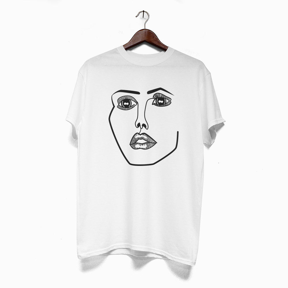 Polera Disclosure para hombre 100% algodón impreso en serigrafía