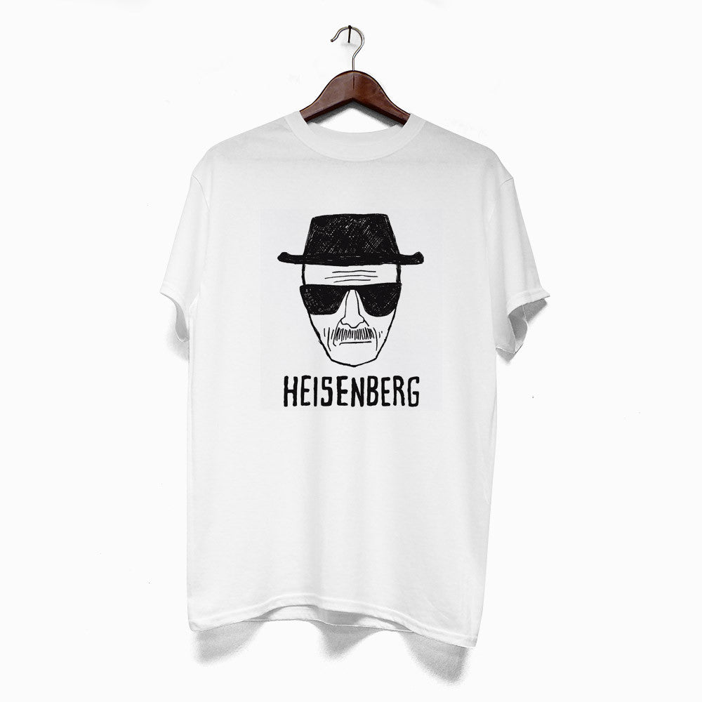 Polera Heisenberg para hombre 100% algodón impreso en serigrafía