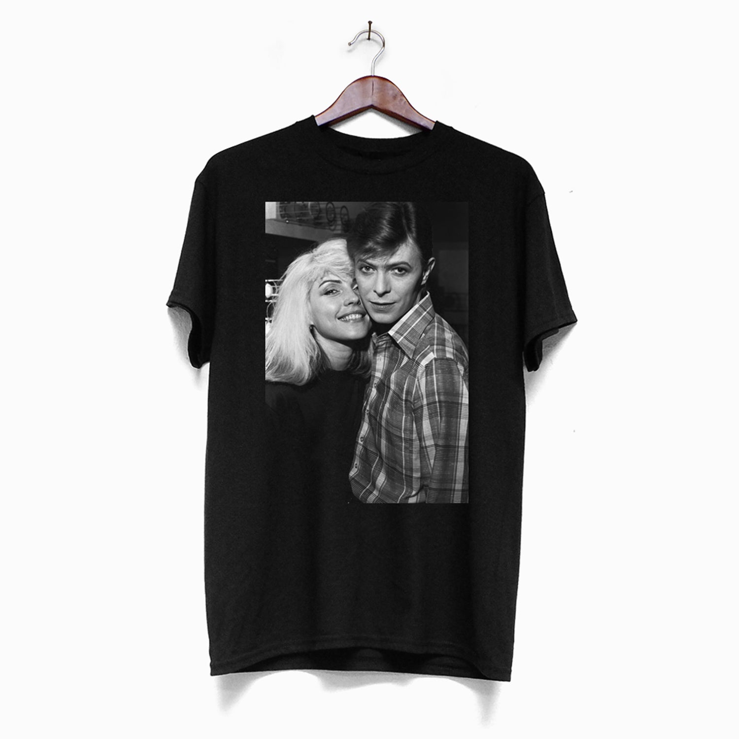 Polera - Debbie Harry & David Bowie